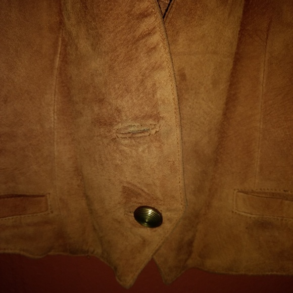VTG. Suede cropped jacket - Picture 3 of 8